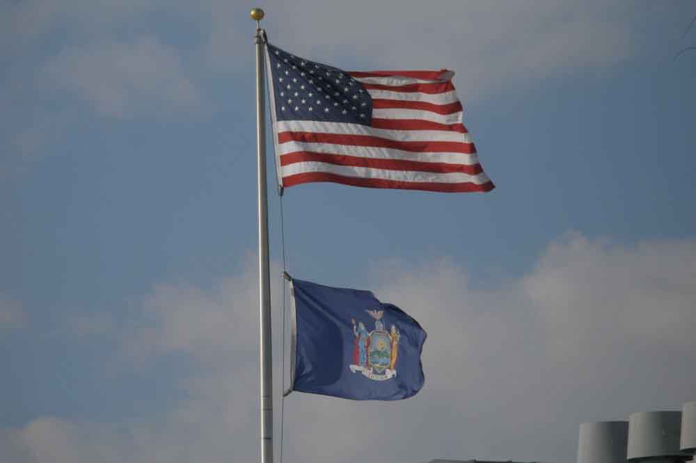 US NYS Flag